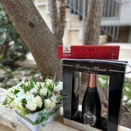 מארז ולנטיין לבן 2