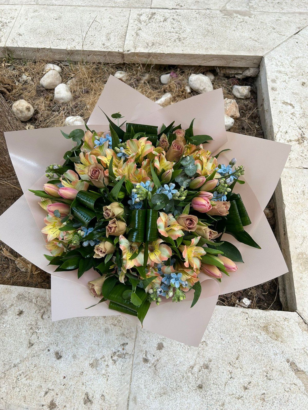 זר קבוצות מודרני פסטלי 00101